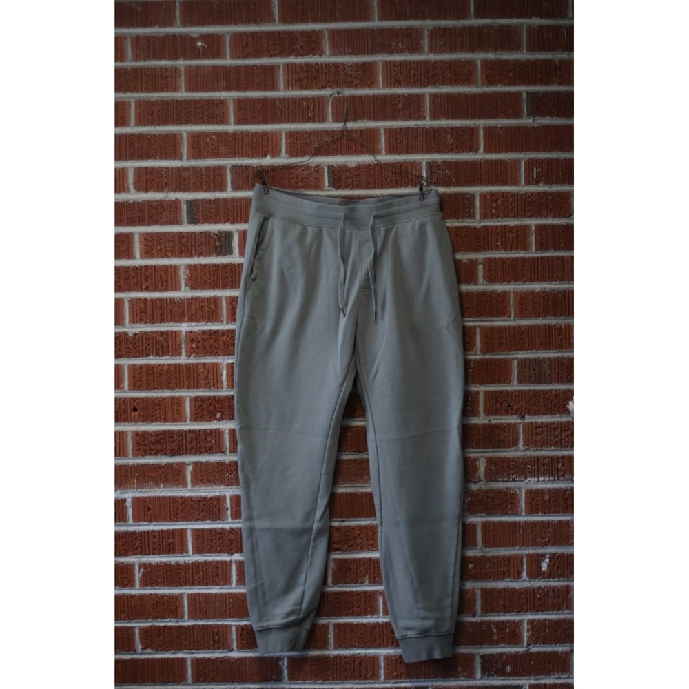 Hurley Mens Fleece Joggers Olive Green Drawstring Sweatpants Large 1851219
